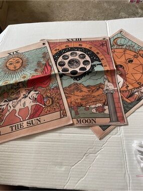 Tarot Tapestries, set of 3
